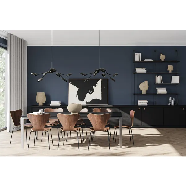 Drop Hanglamp Mini Burnt Zwart