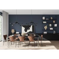 Drop Hanglamp Mini Burnt Zwart