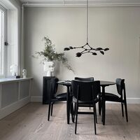 Drop Hanglamp Mini Burnt Zwart