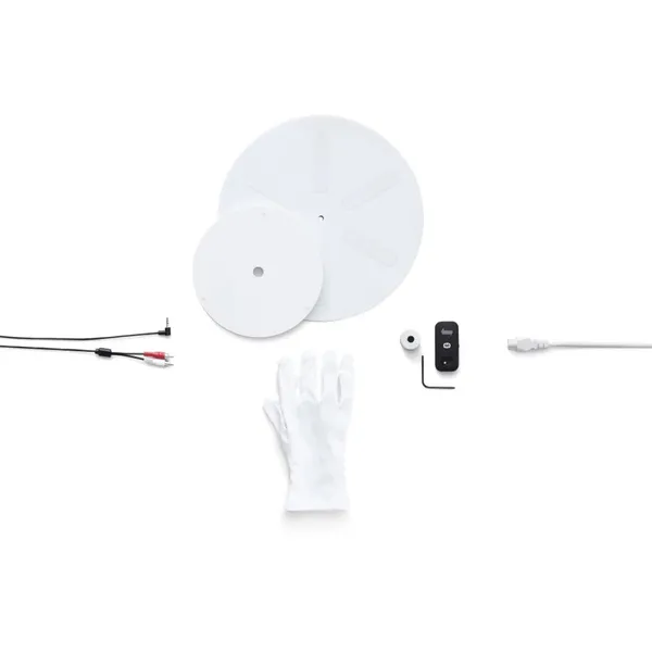 Turntable Record Player White