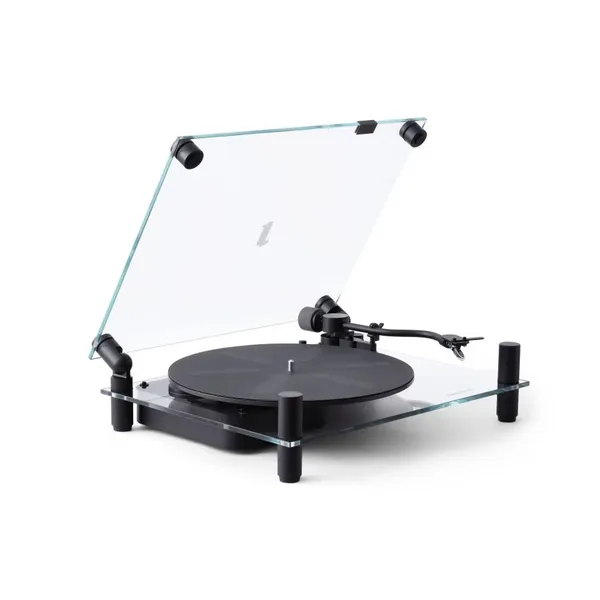 Turntable Record Player Black
