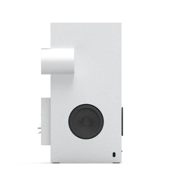 Brutalist Sculpture Speaker Metal