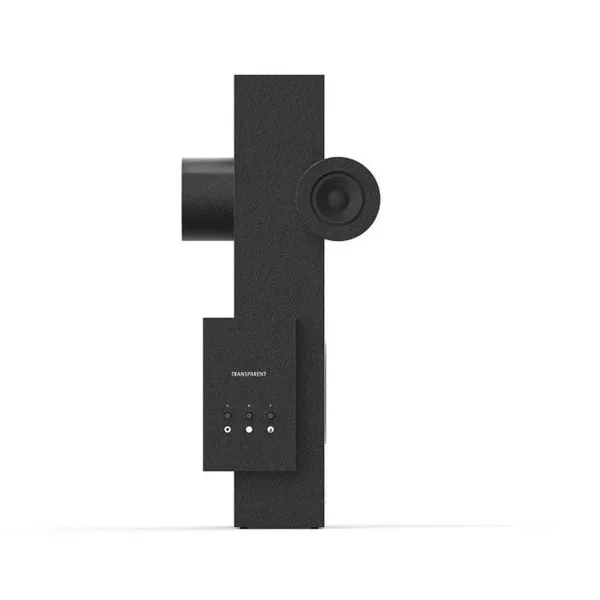 Brutalist Sculpture Speaker Black