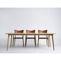 Salon Uitschuifbare Tafel 90x190-290 cm Geolied Eiken