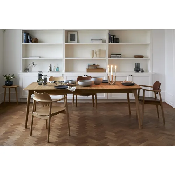 Salon Uitschuifbare Tafel 90x190-290 cm Geolied Eiken