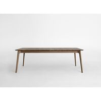 Salon Extendable Table 90x190-290 cm Smoked Oak