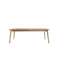 Salon Extendable Table 100x220-320 cm Oiled Oak