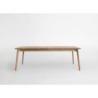 Salon Extendable Table 100x220-320 cm Oiled Oak