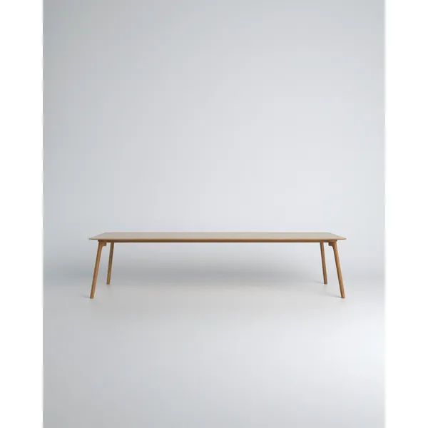 Salon Extendable Table 100x220-320 cm Oiled Oak