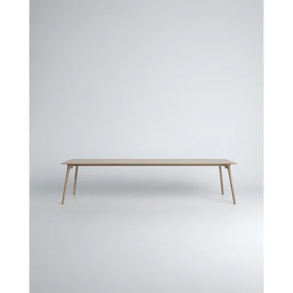Salon Extendable Table 100x220-320 cm Soap-treated Oak