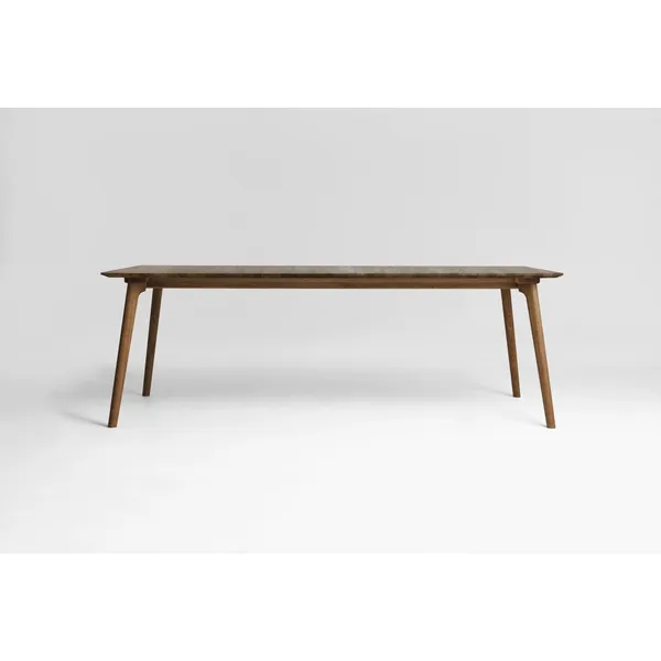 Salon Extendable Table 100x220-320 cm Smoked Oak