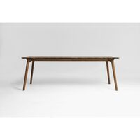 Salon Extendable Table 100x220-320 cm Smoked Oak