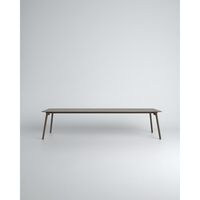 Salon Extendable Table 100x220-320 cm Smoked Oak