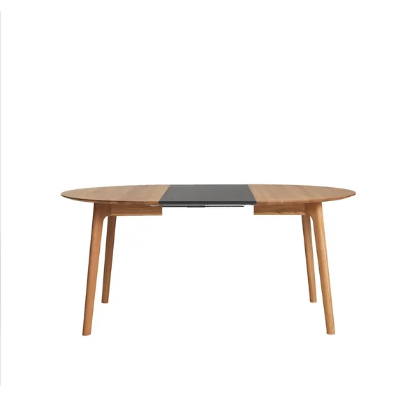 Salon Uitschuifbare Tafel Ø120 Geolied Eiken