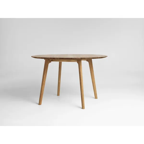 Salon Uitschuifbare Tafel Ø120 Geolied Eiken