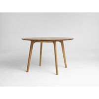 Salon Uitschuifbare Tafel Ø120 Geolied Eiken