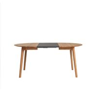 Salon Extendable Table Ø120 Soap-treated Oak
