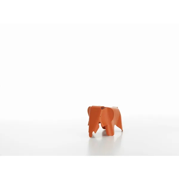 Tabouret Eames Elephant RE Petit Rouge Orange