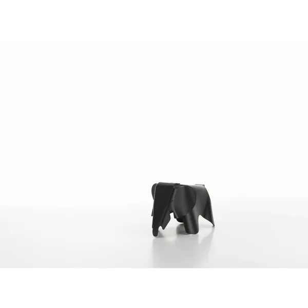Eames Elephant RE Stool Small Black Black