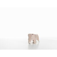 Eames Elephant RE Stool Piccolo Pale Rose