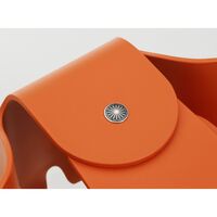 Eames Elephant RE Hocker Rot Orange