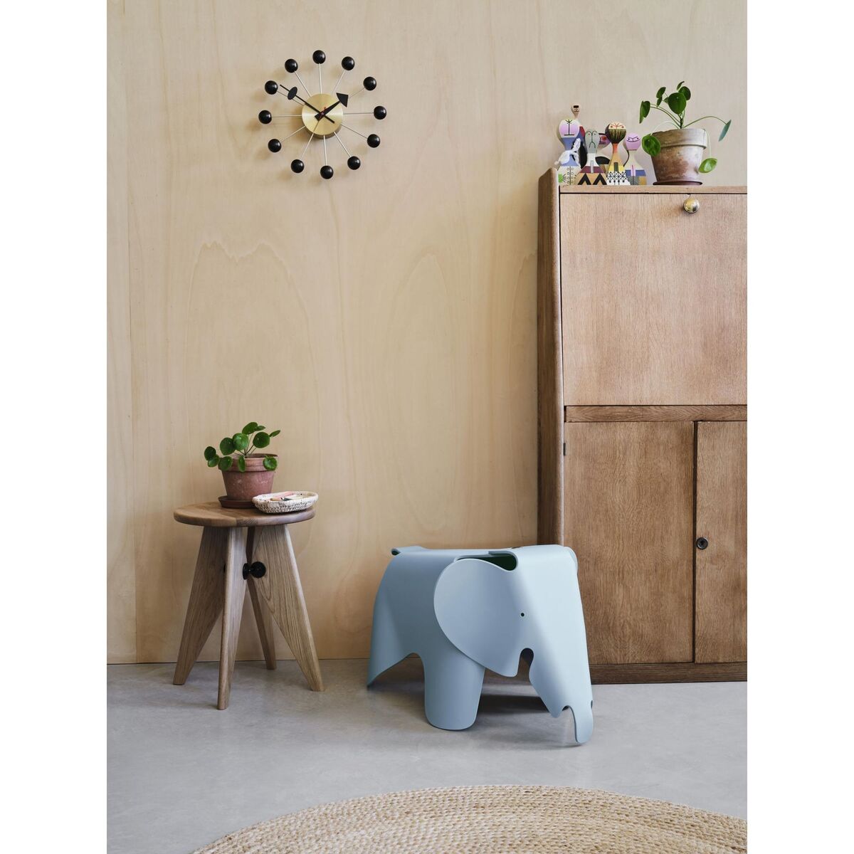 Eames Elephant RE Kruk Cloud Blue