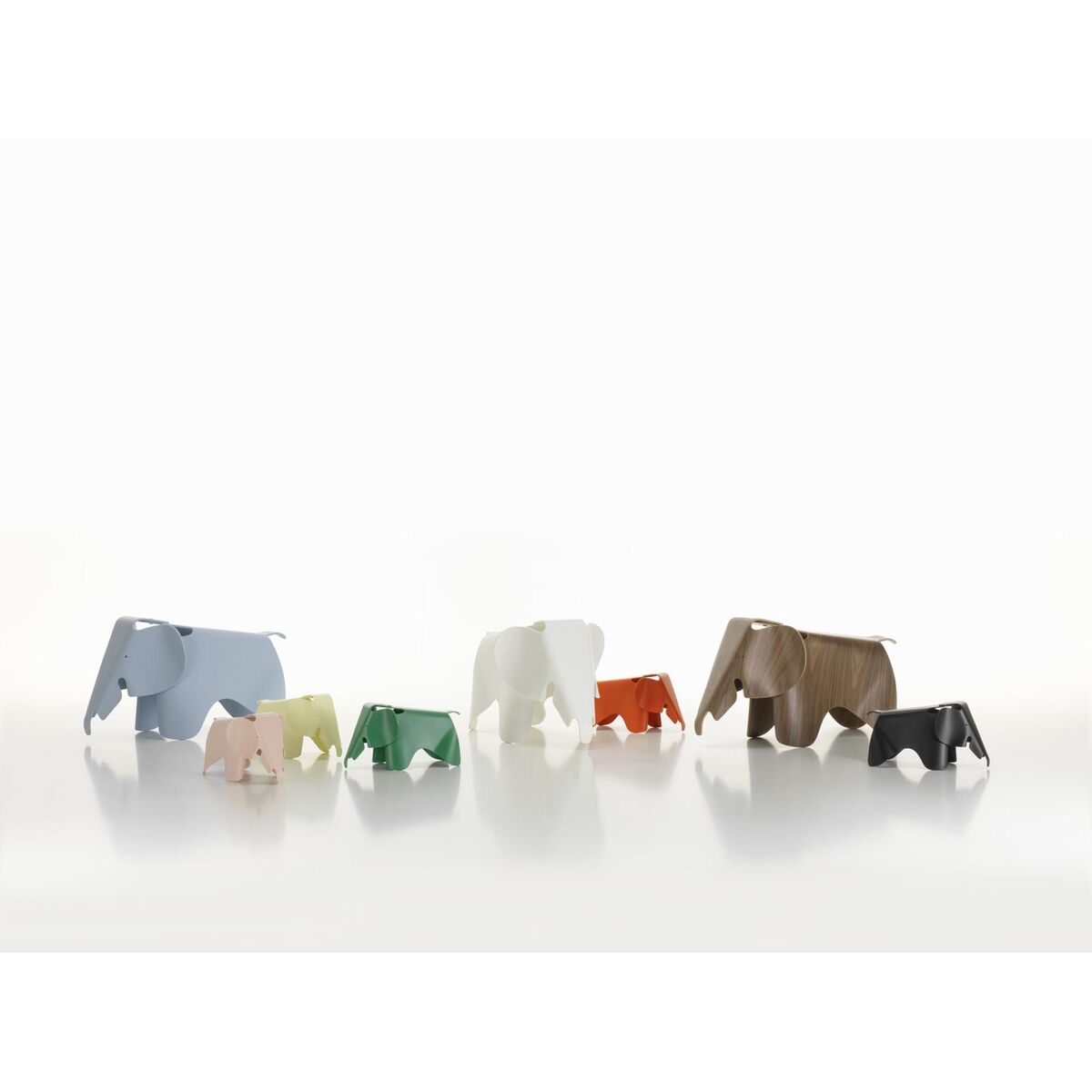 Eames Elephant RE Hocker Smaragd