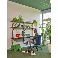 Eames Elephant RE Hocker Schwarz