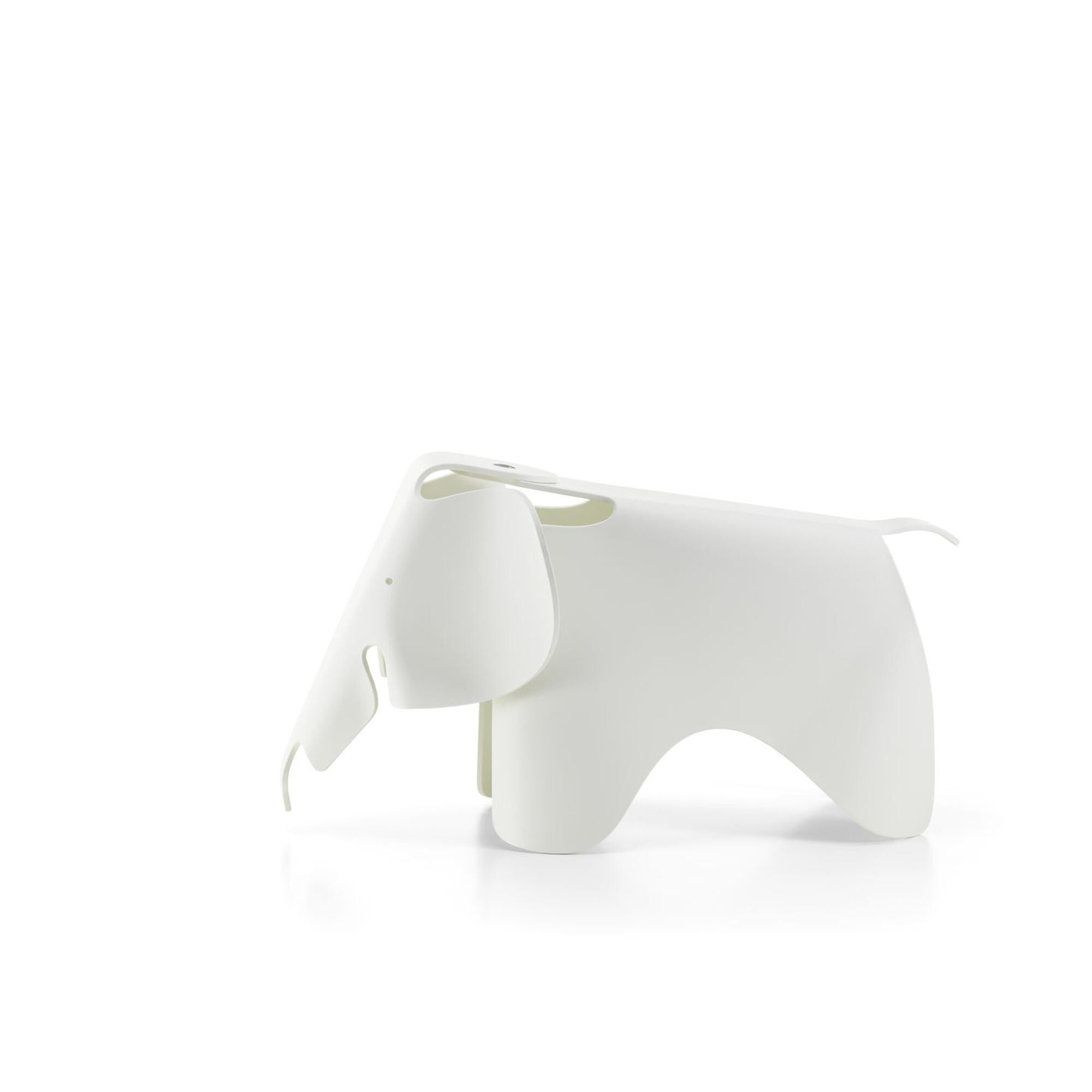 Eames Elephant RE Taburet Hvid