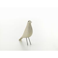 Sculpture d'oiseau Eames House en frêne/blanc coton