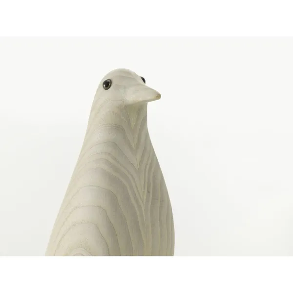 Eames House Bird Sculpture Ash/Cotton White