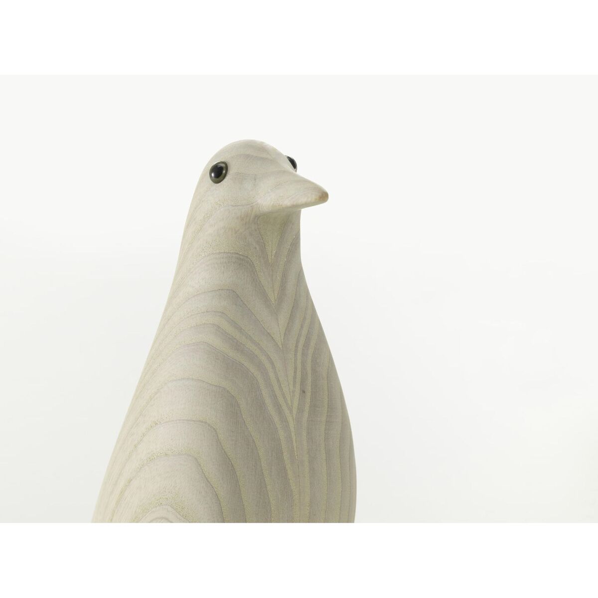 Sculpture d'oiseau Eames House en frêne/blanc coton