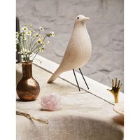 Eames House Bird Skulptur Dunkler Walnuss