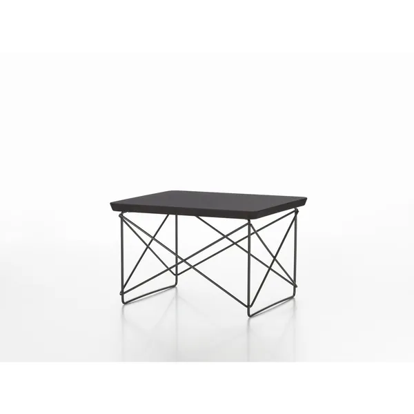 Occasional Table LTR Bedside Table/Side Table Dark Oak/ Black