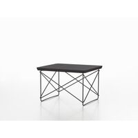 Occasional Table LTR Bedside Table/Side Table Dark Oak/ Black