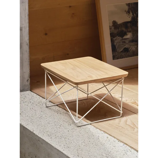 Occasional Table LTR Bedside Table/Side Table Dark Oak/ Black