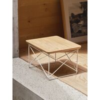 Occasional Table LTR Sengebord/Sidebord Mørk Eg/Rustfri Stål
