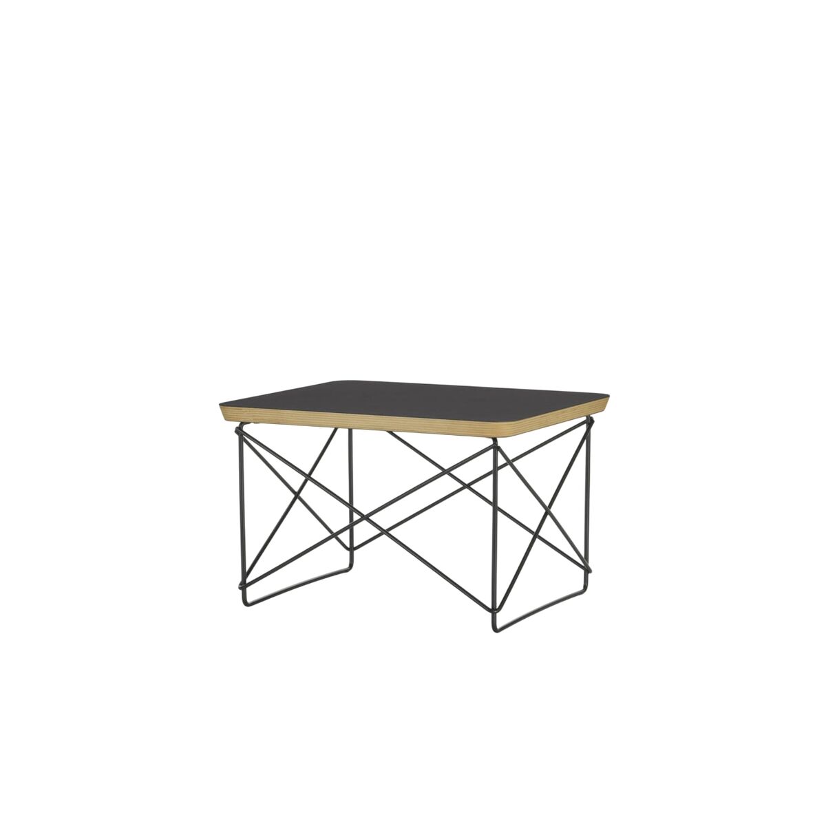 Occasional Table LTR Nattbord/Sidebord Sort Laminat/ Sort