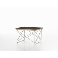 Occasional Table LTR Sengebord/Sidebord Sort Laminat/Rustfri Stål