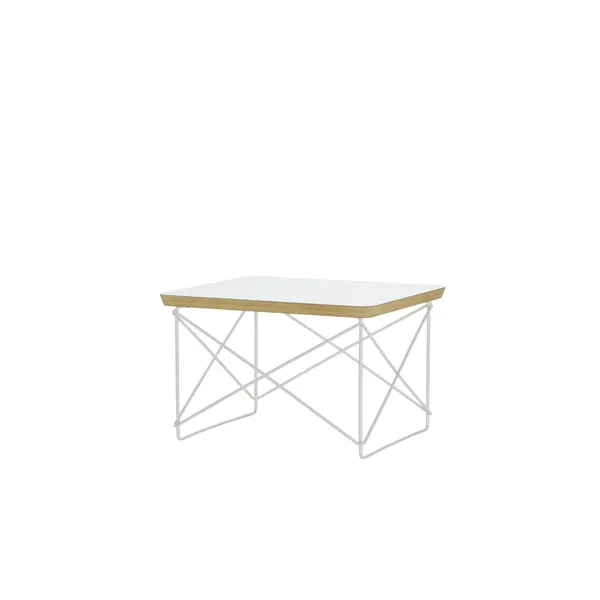 Occasional Table LTR Bedside Table/Side Table White Laminate/ White