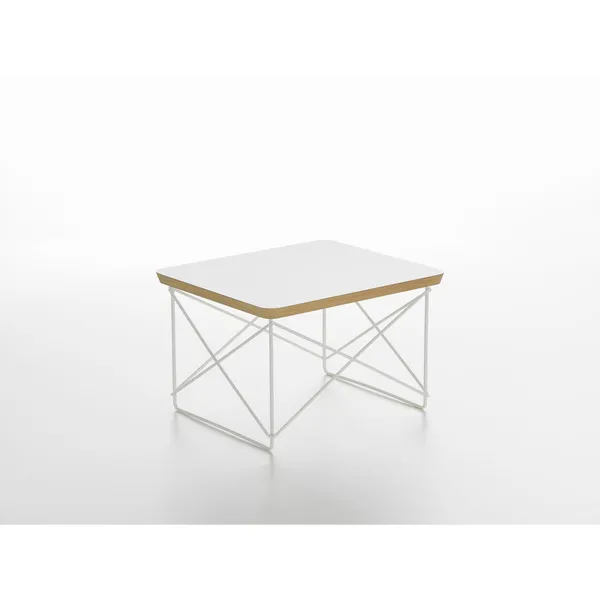 Occasional Table LTR Bedside Table/Side Table White Laminate/ White
