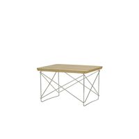 Table de chevet/table d'appoint Occasional Table LTR Châtaignier naturel/Acier inoxydable
