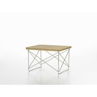 Table de chevet/table d'appoint Occasional Table LTR Châtaignier naturel/Acier inoxydable