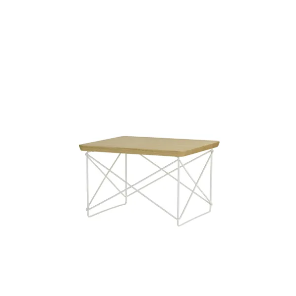 Occasional Table LTR Bedside Table/Side Table Natural Chestnut/ White