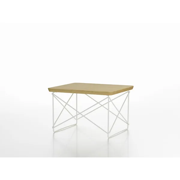 Occasional Table LTR Bedside Table/Side Table Natural Chestnut/ White
