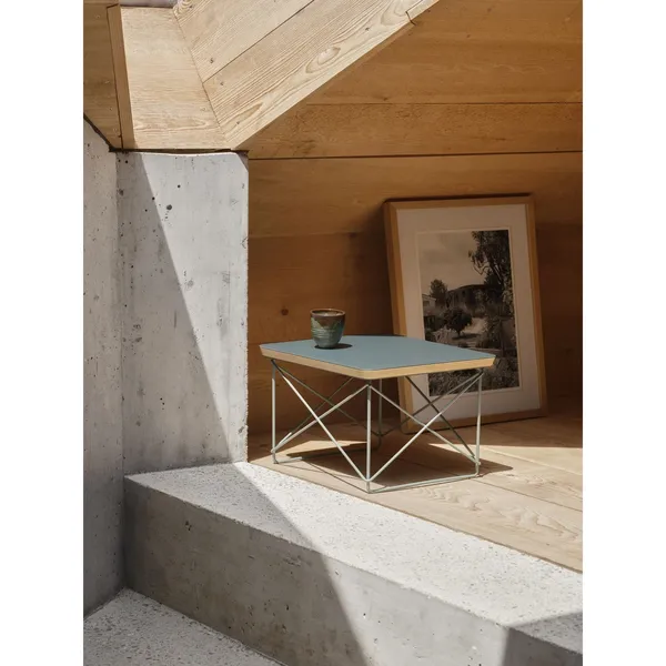 Occasional Table LTR Bedside Table/Side Table Smoke Blue/Sky Blue