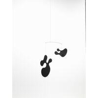 Eames Plywood Mobile Model C Decorative Accessory Black
