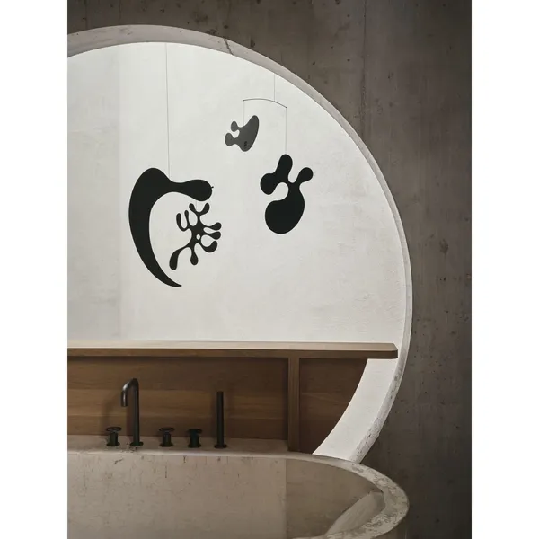 Eames Plywood Mobile Model C Decorative Accessory Black