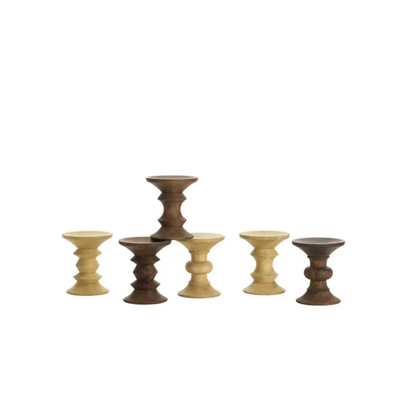Eames Stool Model A Stool Dark Walnut