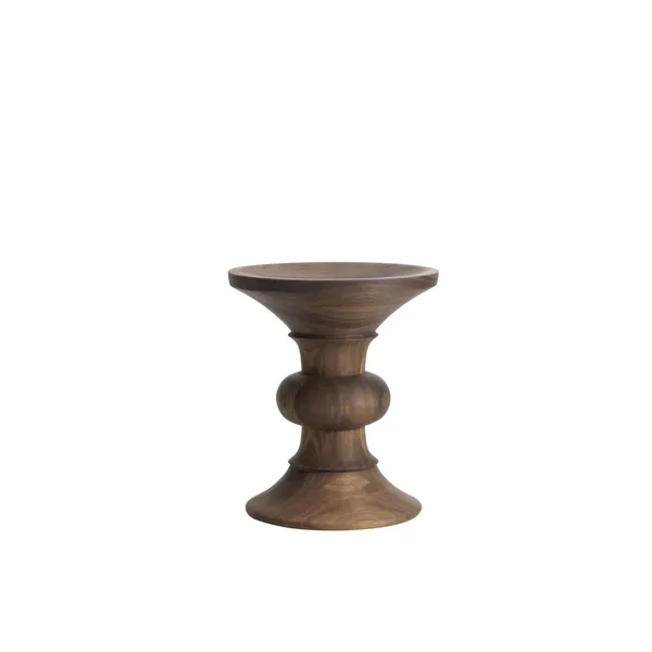 Eames Stool Model B Stool Dark Walnut